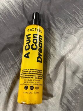 Matix A Curl Can Dream Defining Spray